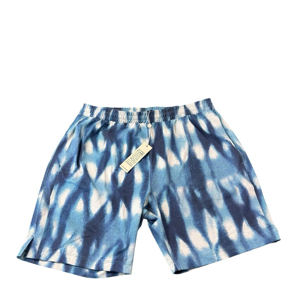 Shore Tidewater Blue Tie Dye Men's‎ Boardshort Size Large NWT 120$